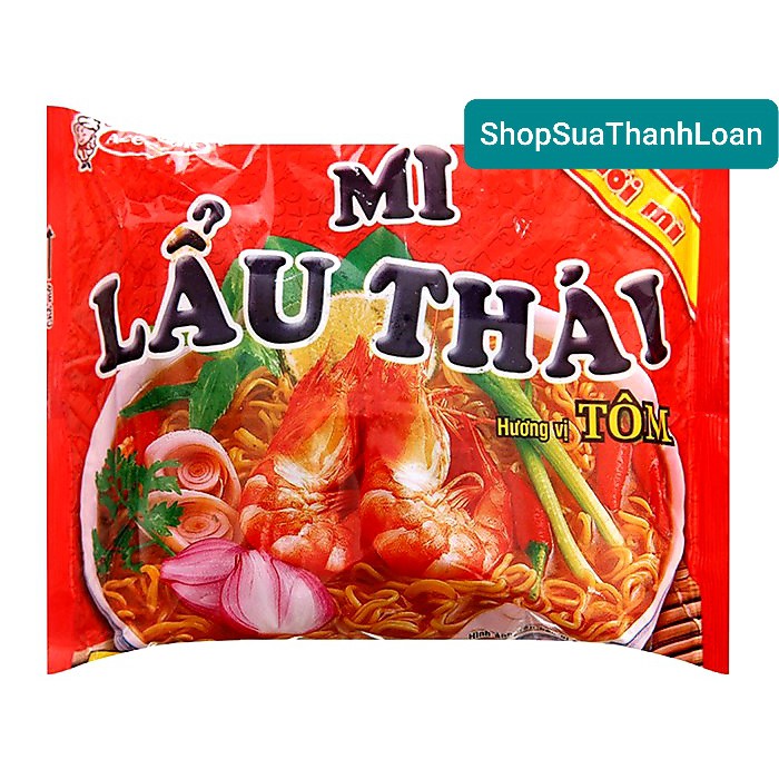 [Giao Hoả Tốc] Mì Lẩu Thái Tôm Gói 80g | BigBuy360 - bigbuy360.vn