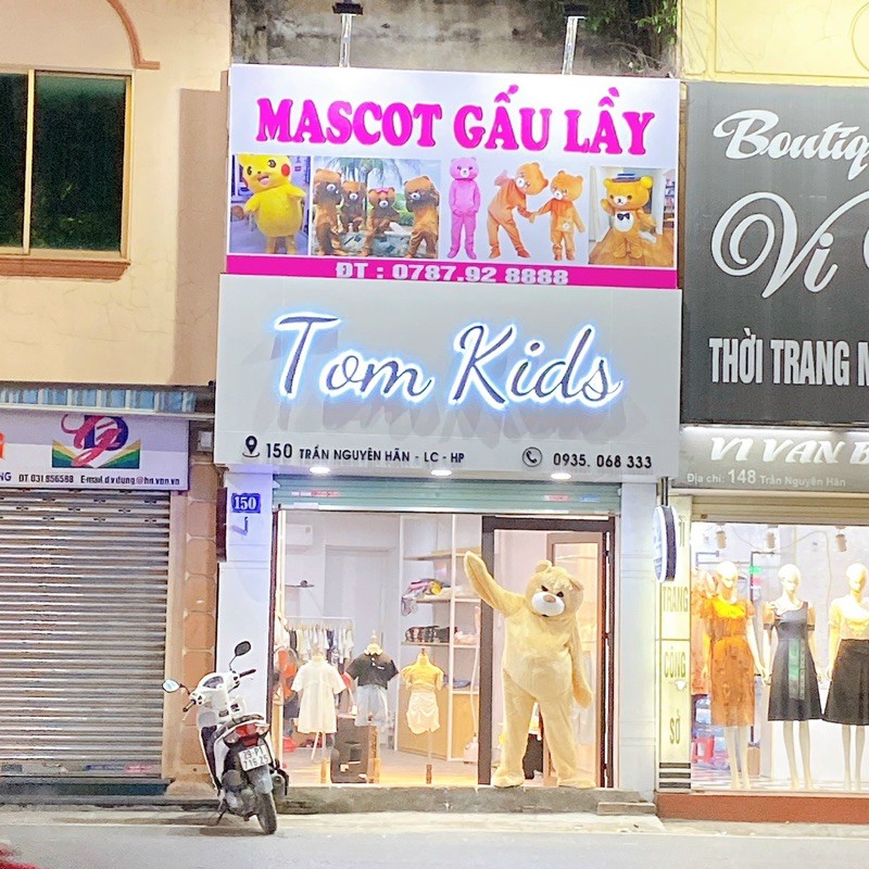 GẤU HOÁ TRANG MÀU KEM