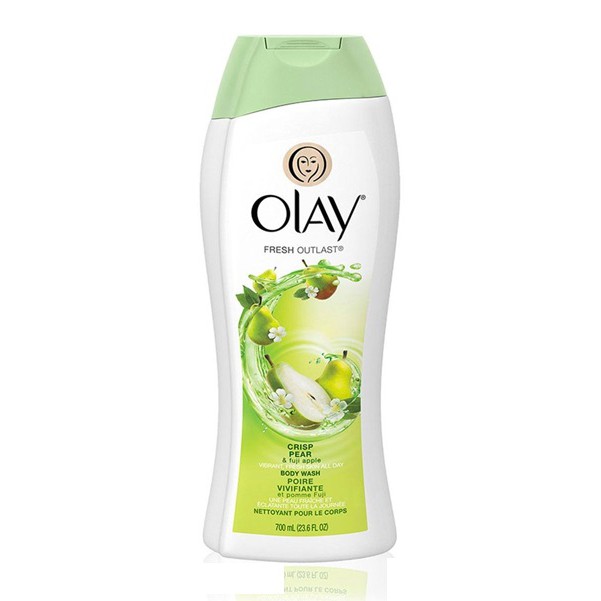 Sữa Tắm Dưỡng Thể Olay Fresh Outlast Crisp Pear & Fuji Apple 650 ml của Mỹ