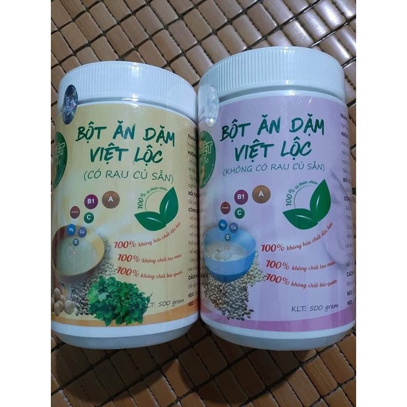 3hộp bột ăn dặm  cho bé 4-10m
