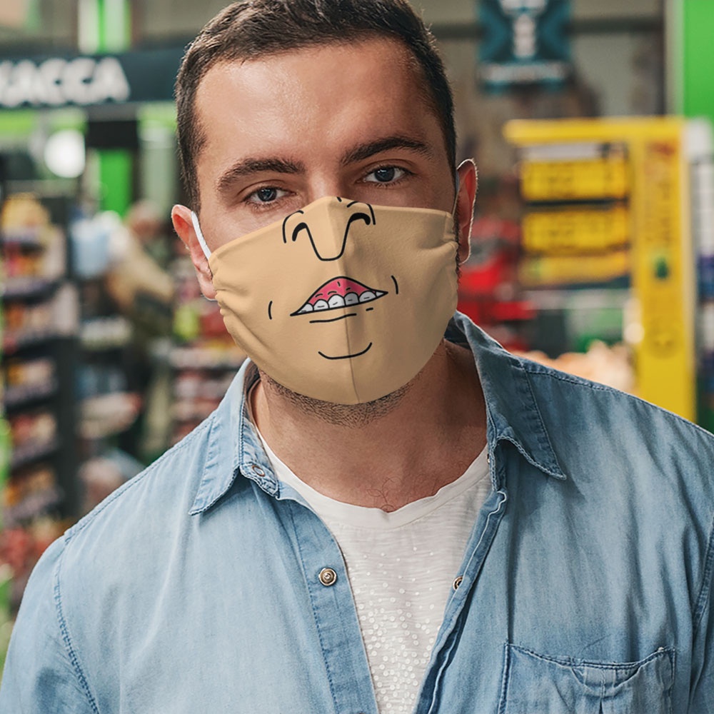 Khẩu trang thú cưng cute trẻ em hoạt hình cho bé dễ thương Hình Vẽ DRAWN CARTWELL ngăn bụi mịn chất liệu vải mềm chống g