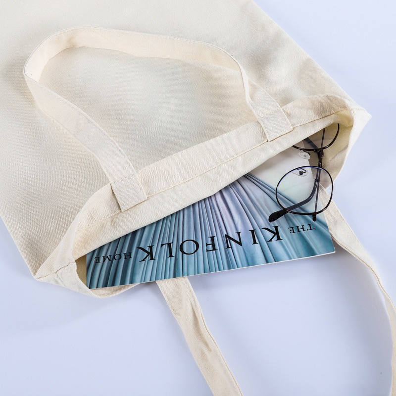 Túi Vải Đeo Vai Tote Bag Trắng Trơn XinhStore