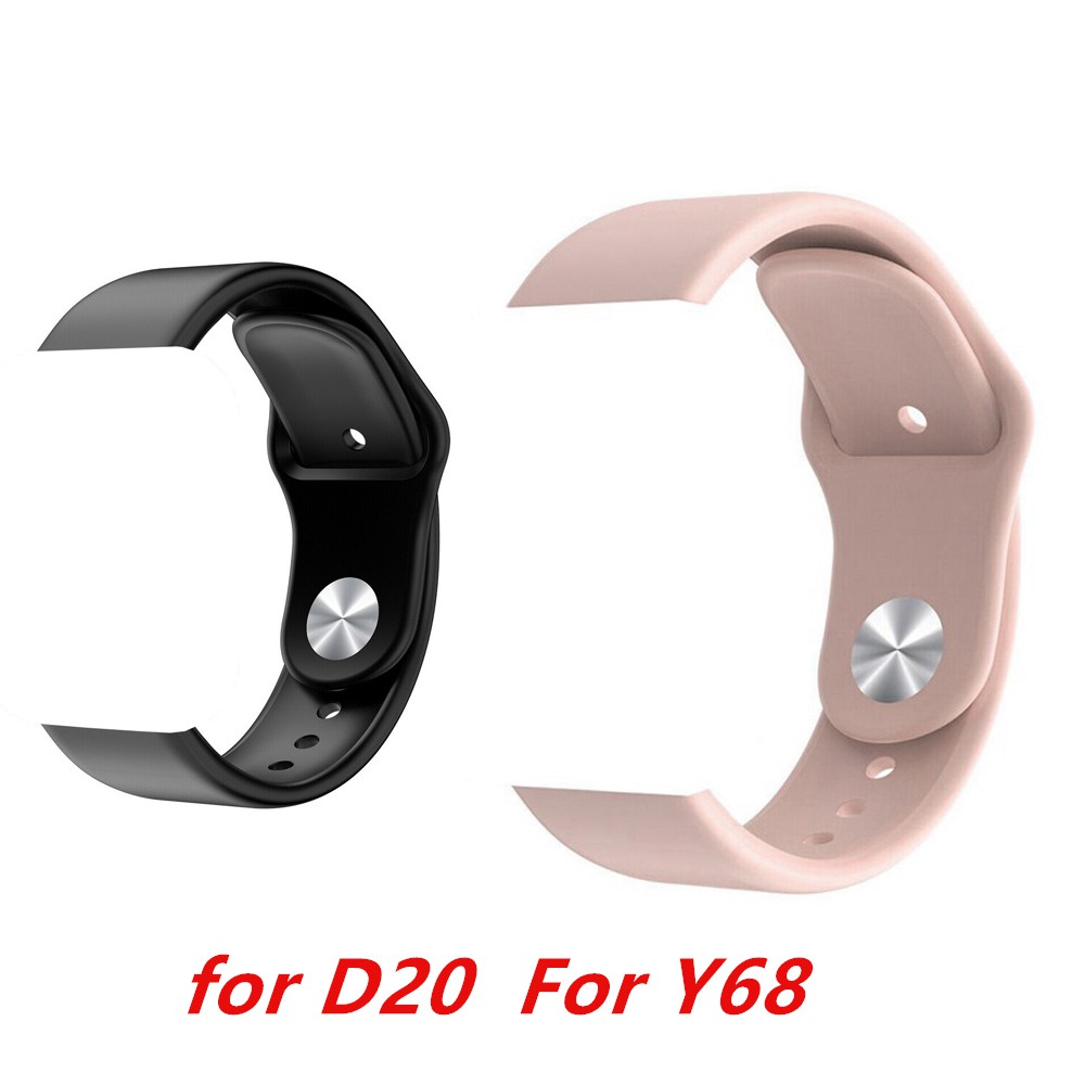 Y68 / D20 Smart Bracelet Strap Dây đeo cổ tay có thể thay thế chống thấm nước chất lượng cao