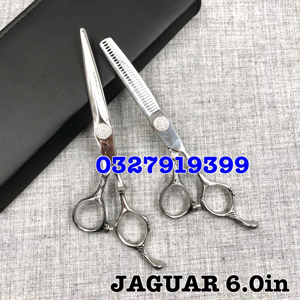 ✅freeship✅ Kéo cắt tỉa tóc cao cấp JAGUAR 6.0 in - kéo kim cương