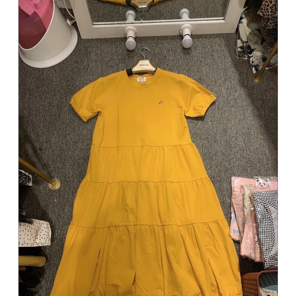 Váy bầu thiết kế nơ sau sang chảnh v68