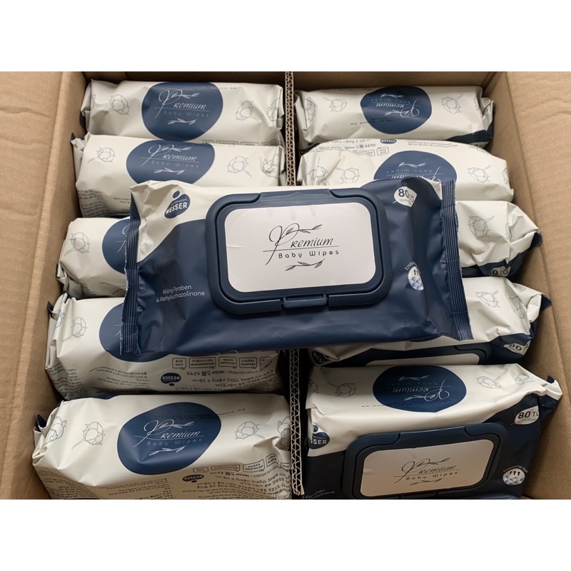 [CHÍNH HÃNG MẪU MỚI] KHĂN ƯỚT WESSER CAO CẤP DẬP VÂN NỔI KHÔNG MÙI (( HÀN QUỐC))