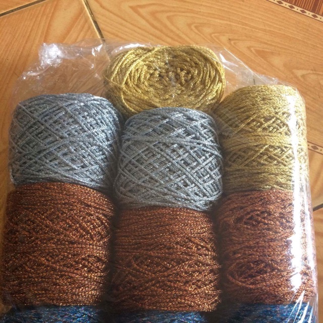 Set sợi dệt kim tuyến 