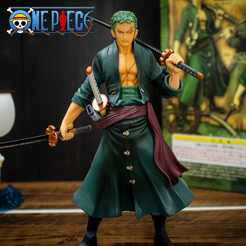 💝 Mô hình thợ săn tiền thưởng zoro băng hải tặc mũ rơm
