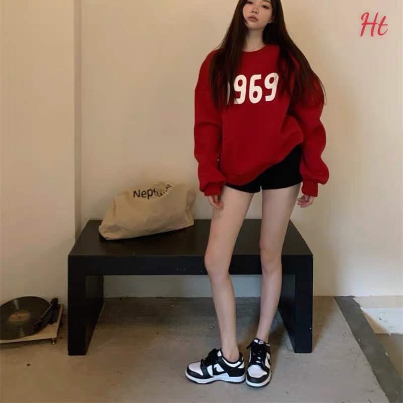 Áo swearter đỏ Cotton 1969 H2A