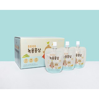 Hồng sâm baby Chunho Hàn Quốc cho bé, nước hồng sâm nhung hươu cho trẻ em tăng đề kháng và phát triển trí não