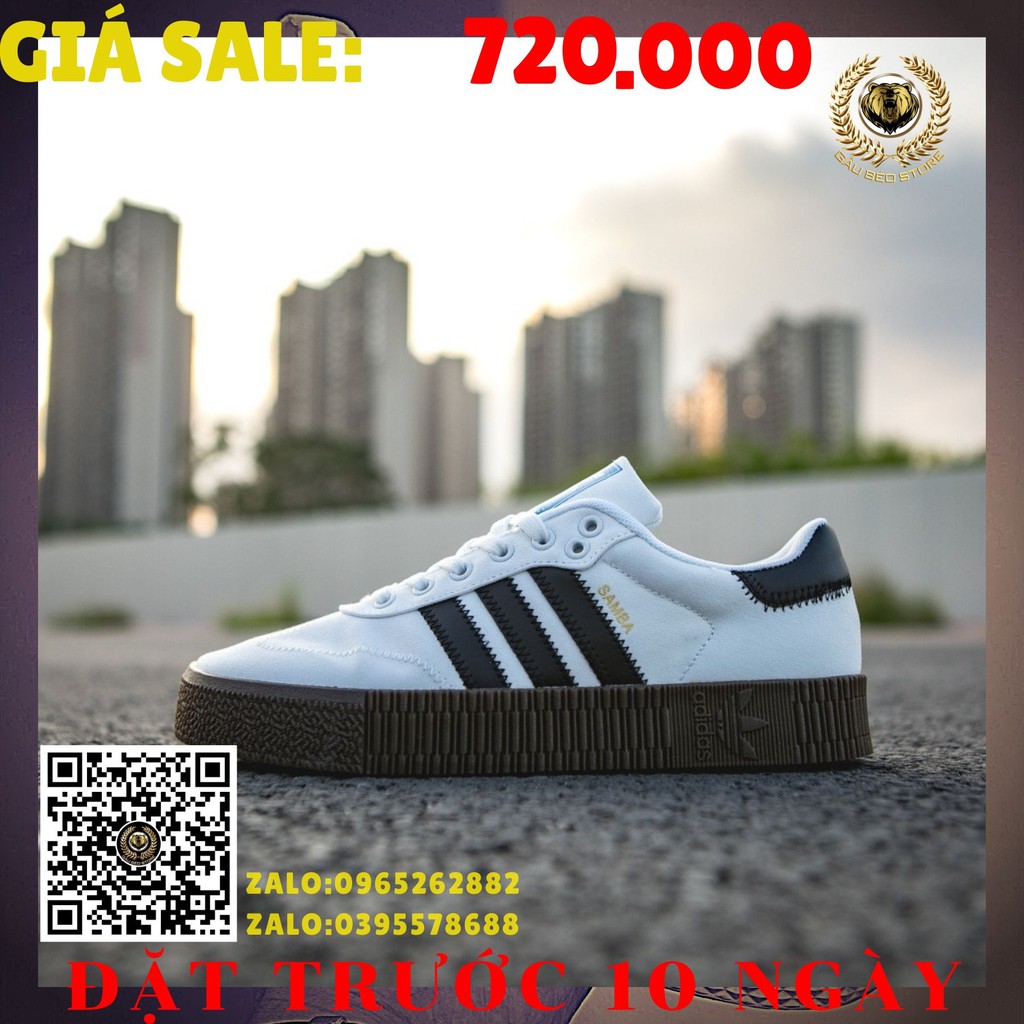 📦 FULLBOX 🌐 ORDER 🎀 SALE 50% 🎀 💯 ẢNH THẬT 🏷 Adidas SAMBAROSE W 🏷 👟 GIÀY NAM NỮ 👟