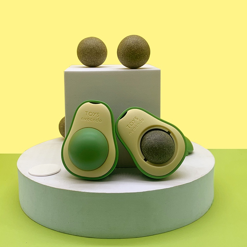 Quả Bóng Bạc Hà Mèo Xoay Được Làm Sạch Răng Cho Mèo