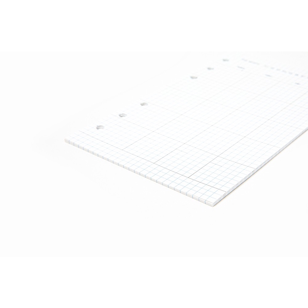 Sổ Lịch Trình ARTBOX Hàn Quốc Ghi Chép Hàng Tuần Thiết Kế Kẻ Ô Tiện Dụng