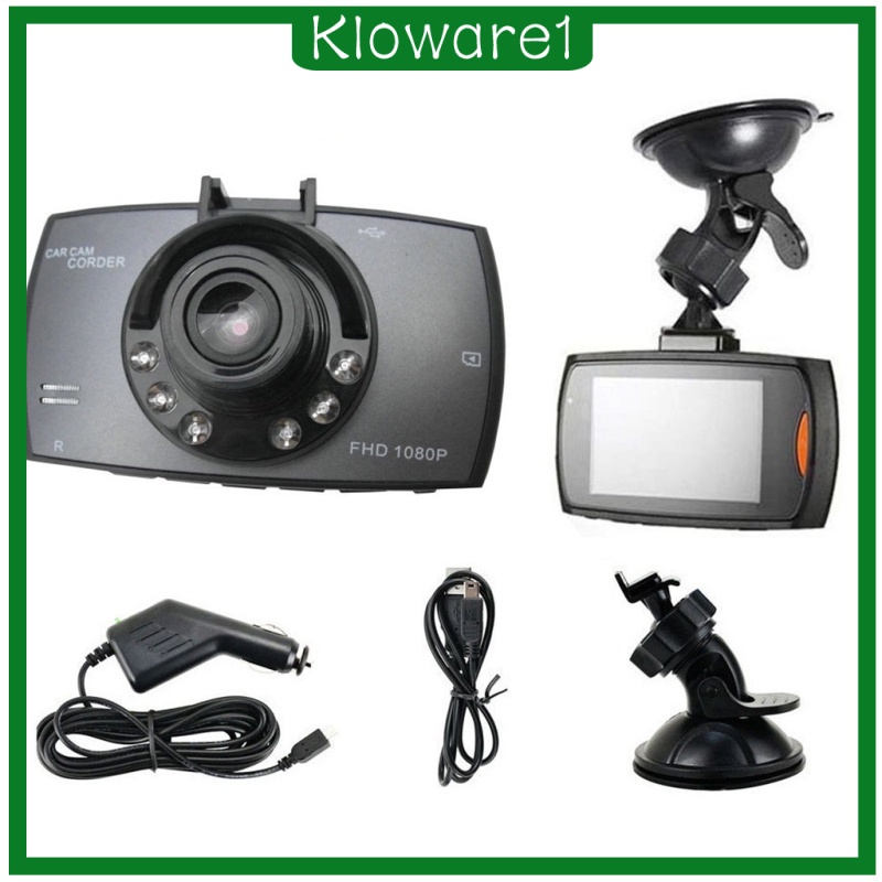 [KLOWARE1] HD Dash Cam Car DVR Camera Video Recorder Dash  IR 480p Motion Detection Sensor