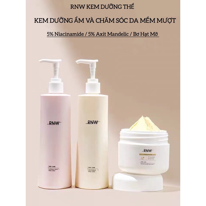 RNW Lotion Niacinamide Dưỡng Ẩm Làm Trắng Toàn Thân Có Hương Thơm Lâu Dài Cho Nữ