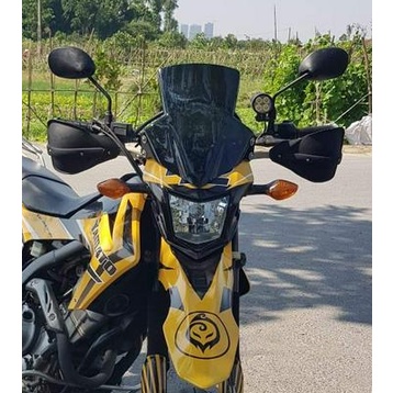 Kính chắn gió Areyourshop bằng nhựa ABS cho Honda CB650F 2014-2017
