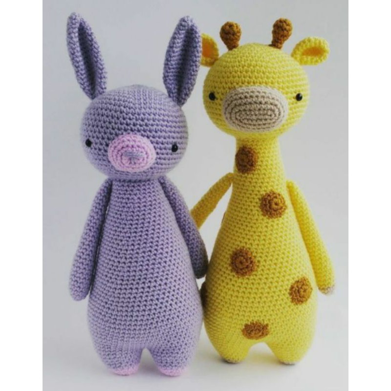 Cuộn Len Sợi To Đan Móc Hình Động Vật