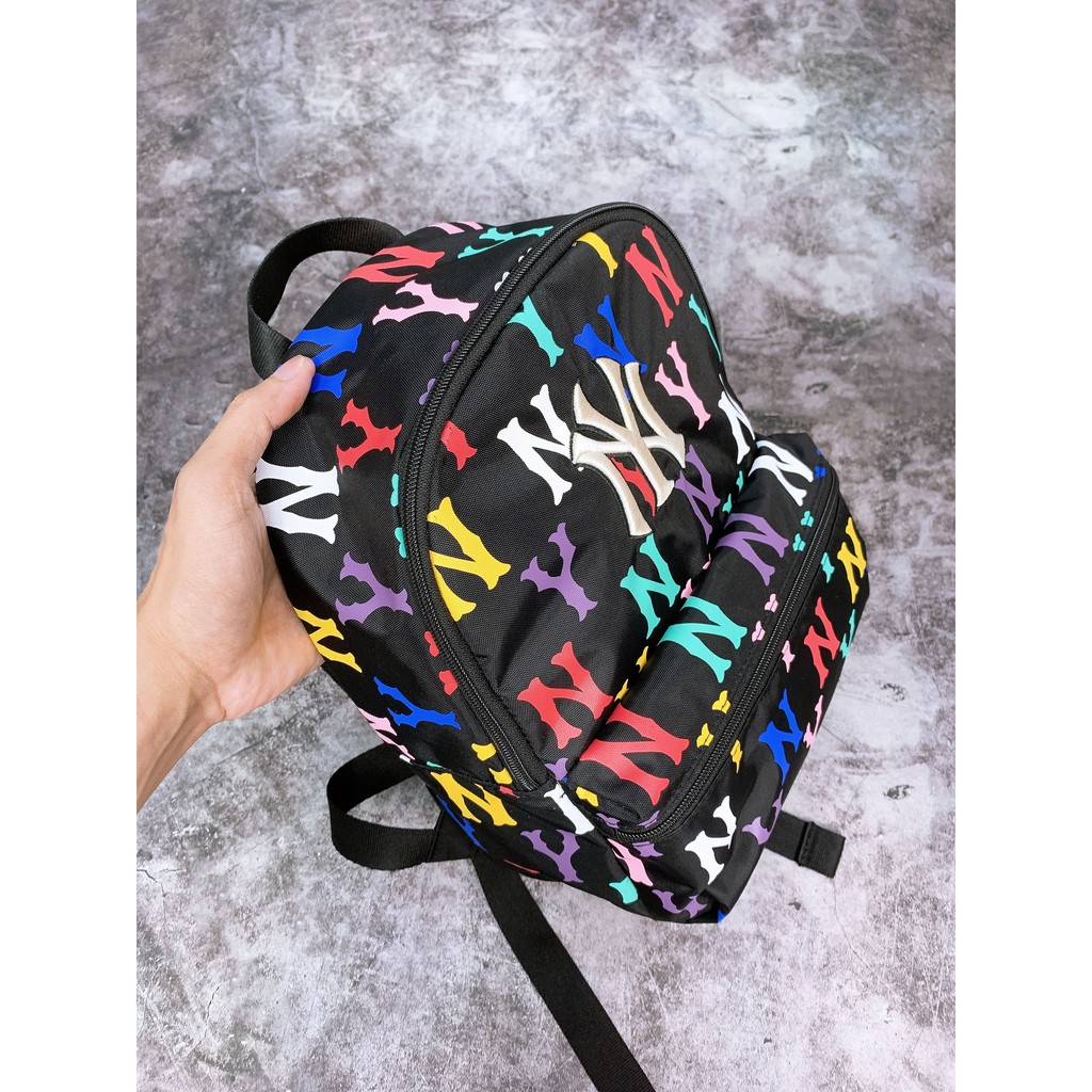 Ba Lô M.L.B Monogram Rainbow Small Backpack  B389