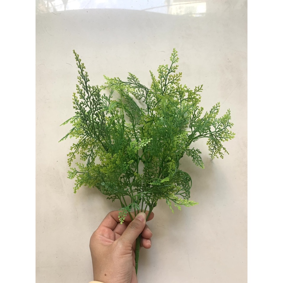 Hoa nhựa trang trí bụi 5 nhánh, 7 nhánh