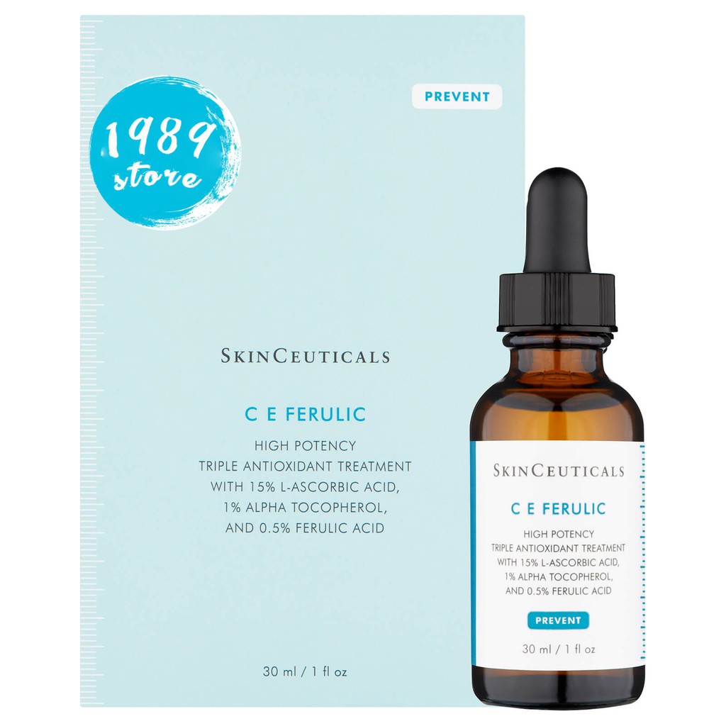 Serum trắng da mờ thâm nám chống lão hóa SkinCeuticals C E Ferulic 30ml Pháp