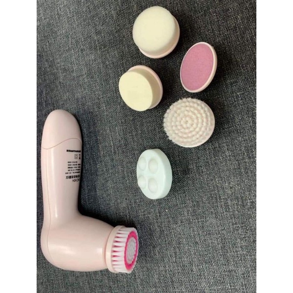BỘ DỤNG CỤ RỬA MẶT + MASSAGE MẶT 6IN1