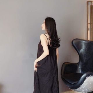 Váy maxi đan dây lưng