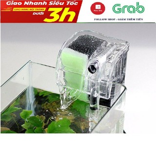 Máy lọc thác treo thành bể Jeneca XP-06 tích hợp lọc váng