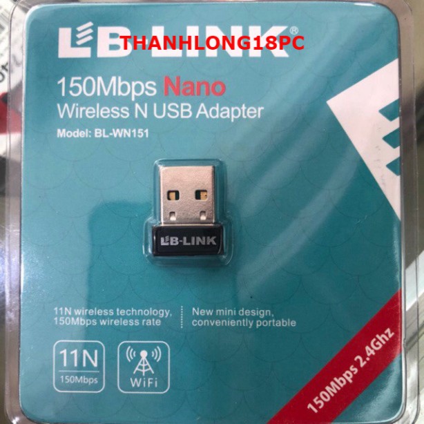 USB thu wifi LB-LINK BL-WN151 Nano | BigBuy360 - bigbuy360.vn