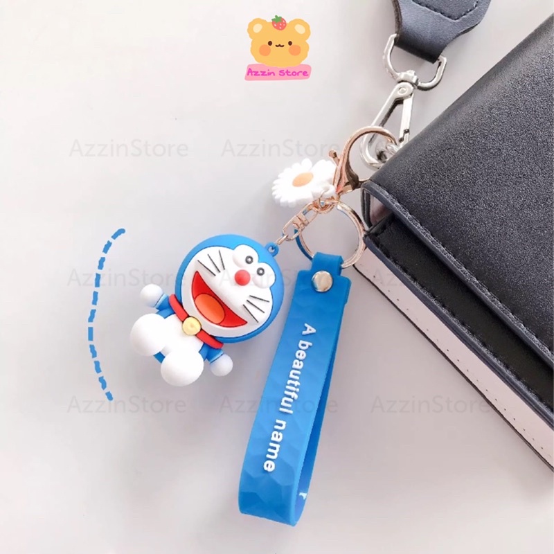 Móc Khoá Doremon Kèm Phụ Kiện Hoạt Hình Dễ Thương - Azzin Store