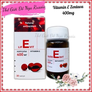 Vitamin E Zennova đỏ 400 của Nga