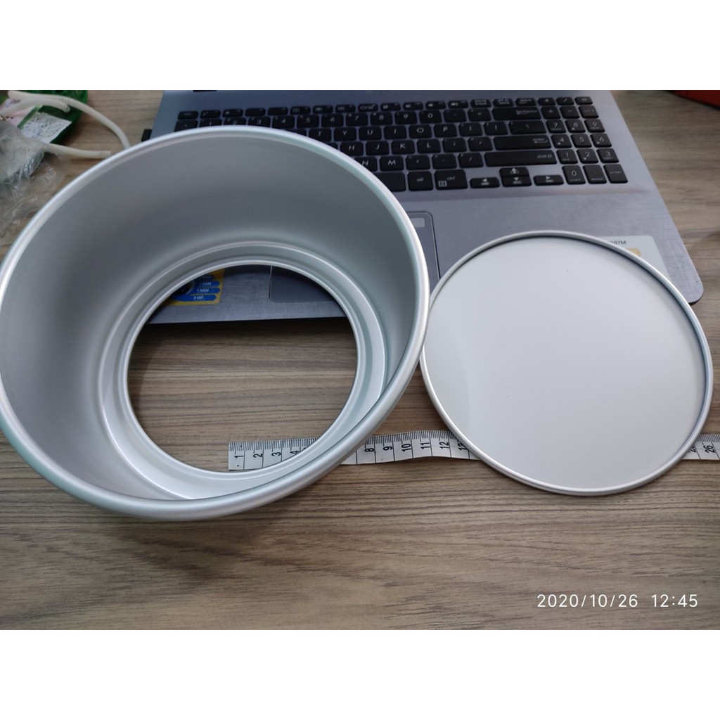 Khuôn Tròn Đế Rời 6 inch – 7 inch – 8 inch - 16 cm - 19.5 cm - 21 cm- Nhập Khẩu
