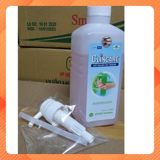 RỬA TAY KHÔ CLINCARE 500ML (OPODIS PHARMA)