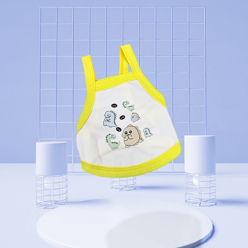 Quần áo cho thú cưng dog harness t shirt dinosaur dog quần áo mùa hè dinosaur áo sơ mi giản dị vest thú cưng
