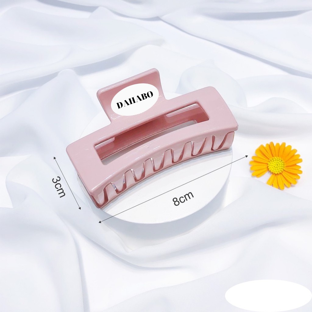 Kẹp Tóc Đẹp Hàn Quốc Hình Chữ Nhật Hottrend Dành Cho Nữ DAHABO KT23