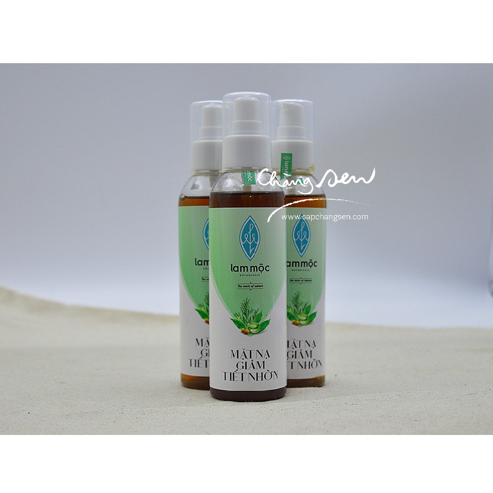 Mặt nạ giảm tiết nhờn Lam Mộc - 200ml