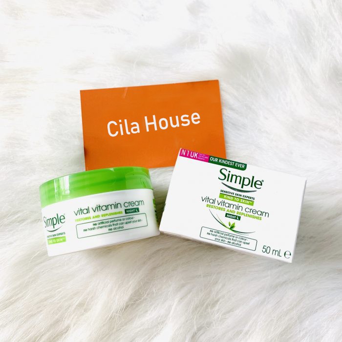 [Bill UK] Kem Dưỡng Đêm Simple Kind To Skin Vital Vitamin - Cila House