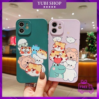 Ốp lưng Iphone TPU hình thú - Iphone X/Xr/Xs/11/12/13/Pro/Max/Promax - YUBI SHOP
