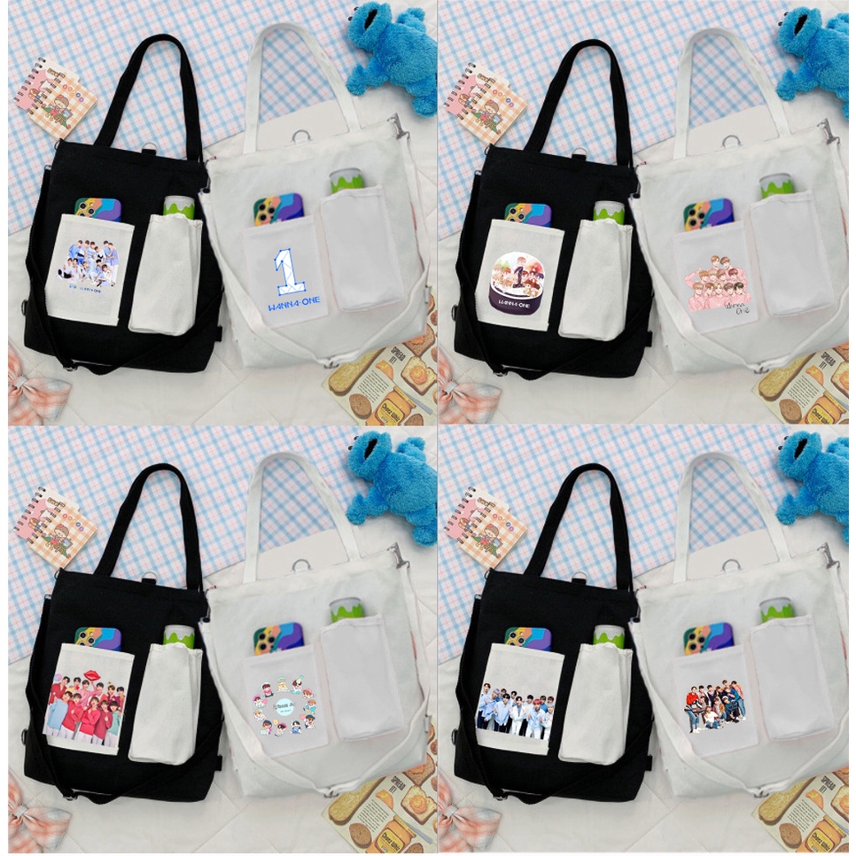 Túi Vải Tote Kiêm Balo blackpink TBL2 bangtan jack itzy got7 mtp sơn tùng army twice wanna one exo