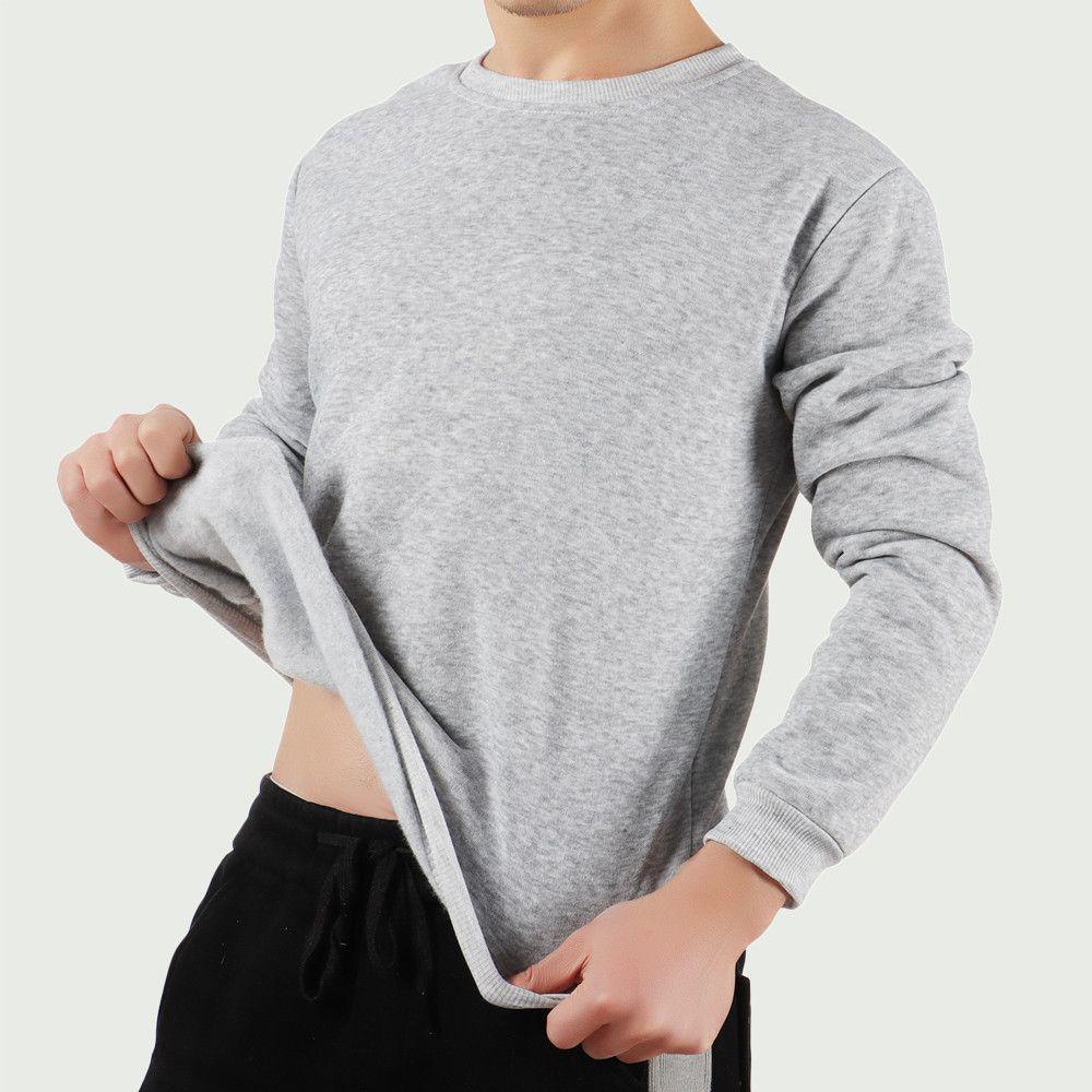Áo Sweater Màu Trơn Phong Cách Hip Hop Thời Trang Thu Đông