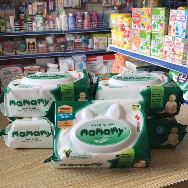 Khăn giấy ướt Mamamy