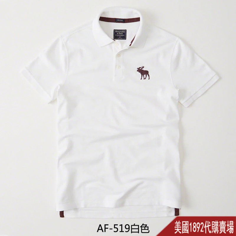 áo polo Nam Tay Ngắn In Chữ Abercrombie & Fitch