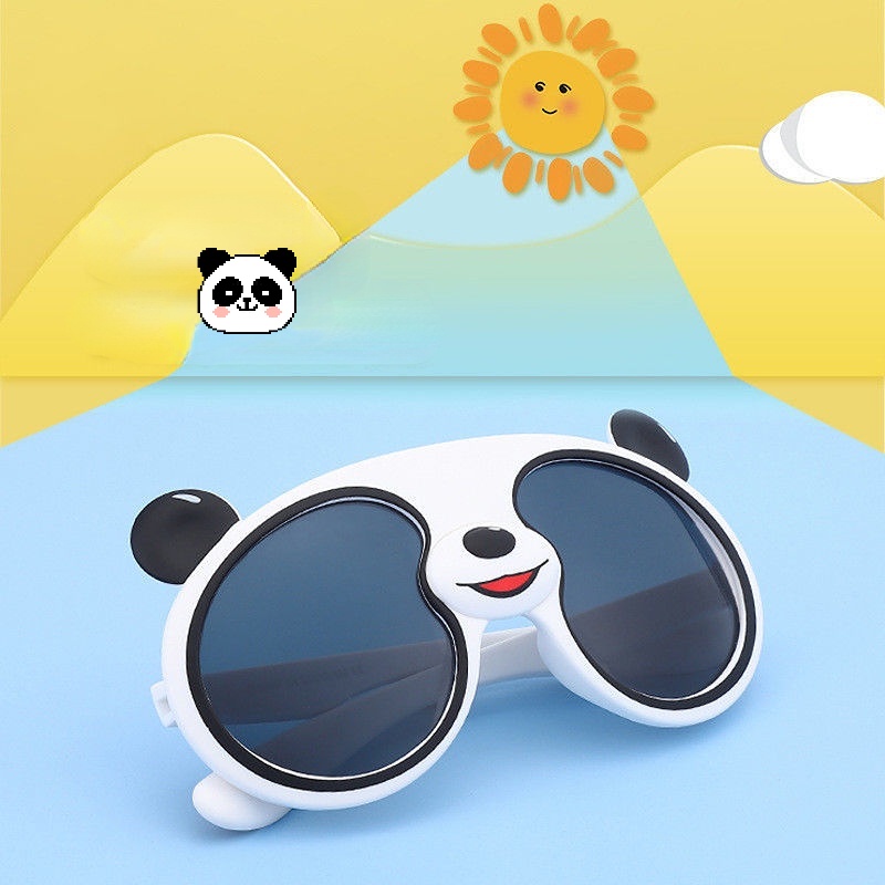 Kính Mát Chống Tia UV Họa Tiết Hoạt Hình Đáng Yêu Thời Trang Cho Bé