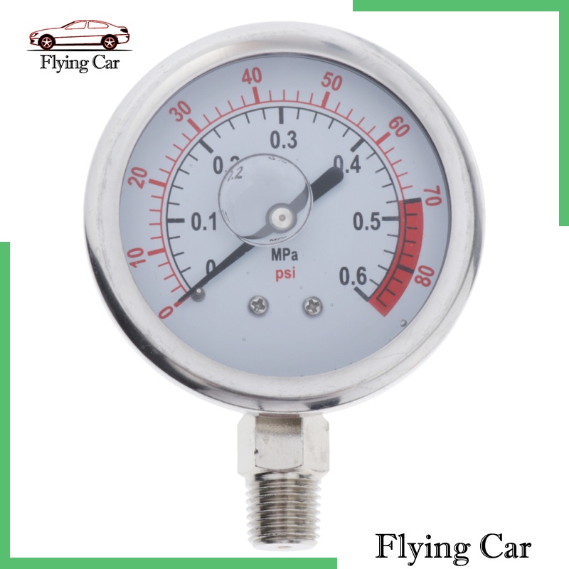 Đồng Hồ Đo Áp Suất Dầu Bằng Thép Không Gỉ 1 / 4G 0.6Mpaamy2
