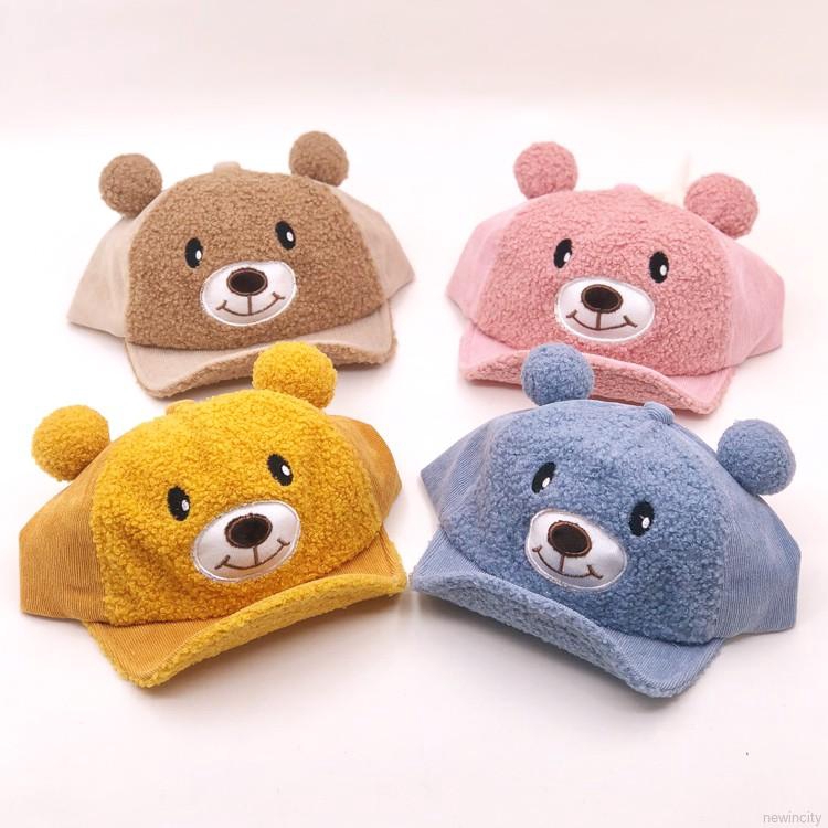 Nón lưỡi trai tai gấu xinh xắn dành cho bé