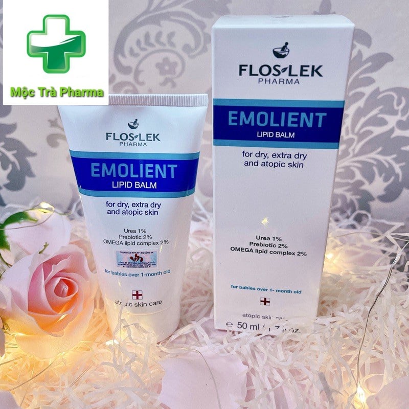 Kem Dưỡng Ẩm- Lipid Balm Floslek Emoleum 50ml- Dành cho da khô nứt nẻ