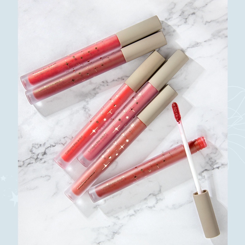 Son môi Ireneda Colorina Pro-Artist màu lì mịn màng không phai và không dính dùng cho trang điểm