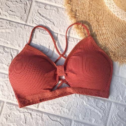 Áo Ngực Không Gọng Thép Mỏng Thoáng Khí Mới Cho Nữ