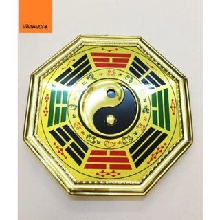 KIẾNG BÁT QUÁI HẬU THIÊN NHỰA MẠ VÀNG 050