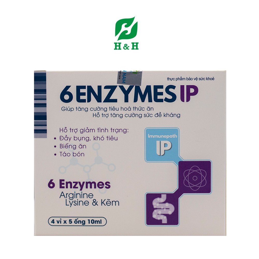 Men tiêu hóa 6 ENZYMES IP BỔ SUNG THÊM VI CHẤT MANG LẠI NHIỀU LỢI ÍCH CHO SỨC KHỎE