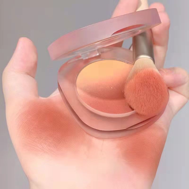 Phấn Má Hồng Màu Sắc Gradient Tự Nhiên Lâu Trôi Có Khả Năng Phát Sáng Màu Sắc Tuyến Tính 11.8